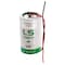 Saft LS33600_WIRE D Battery 3.6V 1700mAh Lithium replaces 61104501 6EW1 and more LS33600_WIRE - alternate 1